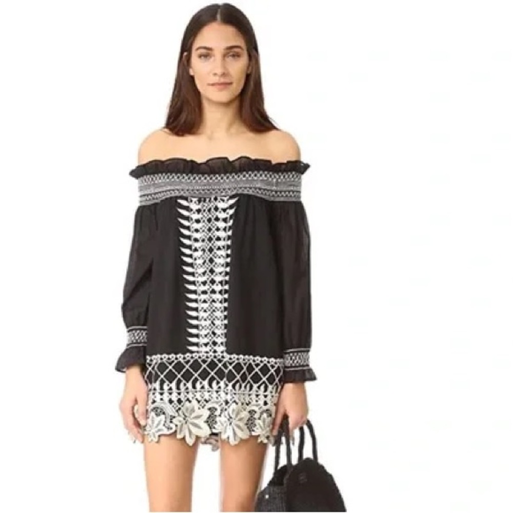 Red Carter | Off Shoulder Cover Up Dress